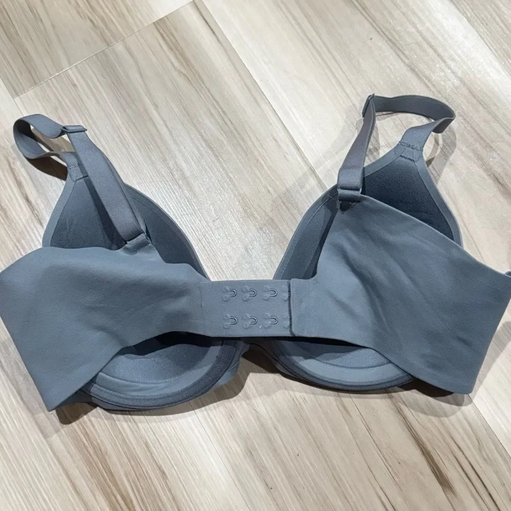 Aerie Real Free Full Coverage Grey Bra Women’s 36C